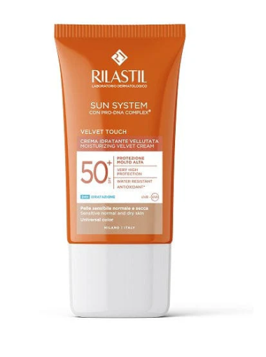 Rilastil Sun System - Crema Protezione Solare Viso Color SPF50+ 50ml